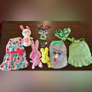 Easter!  UPDATE! TWO DOG DRESSES AND TWO T-SHIRTS